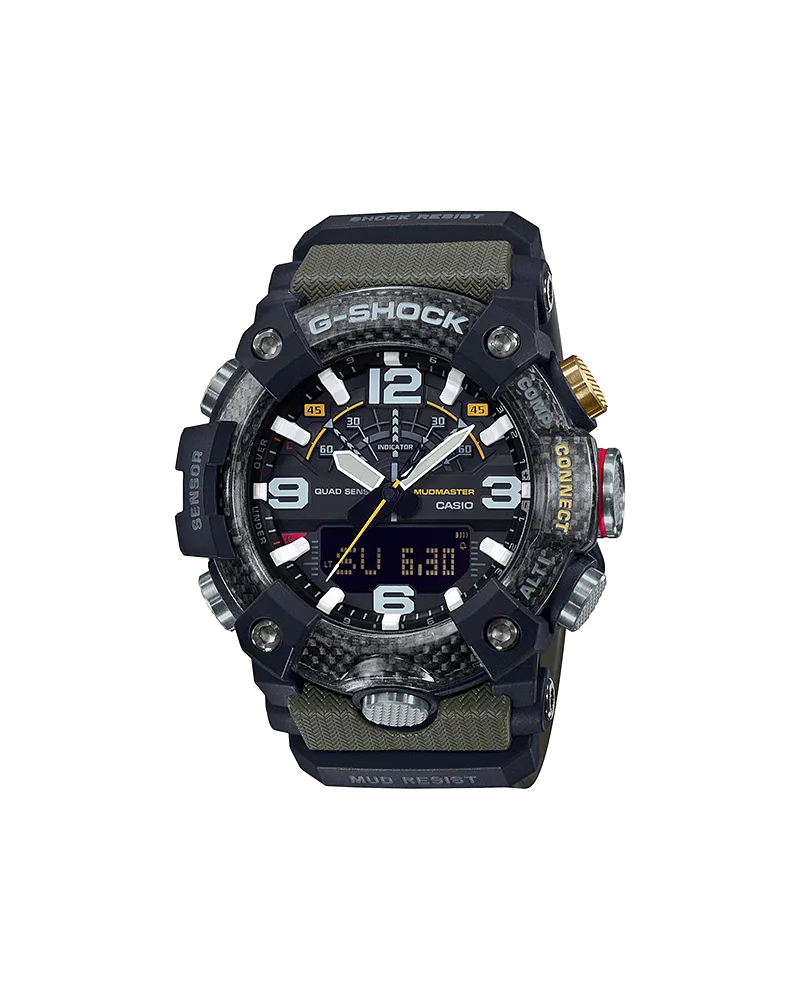 Casio Casio  Mudmaster Herrenuhr Carbon GG-B100-1A3ER Schwarz