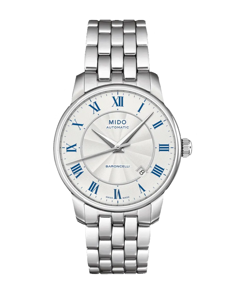 Mido Baroncelli Herrenuhr M86004211 Silber
