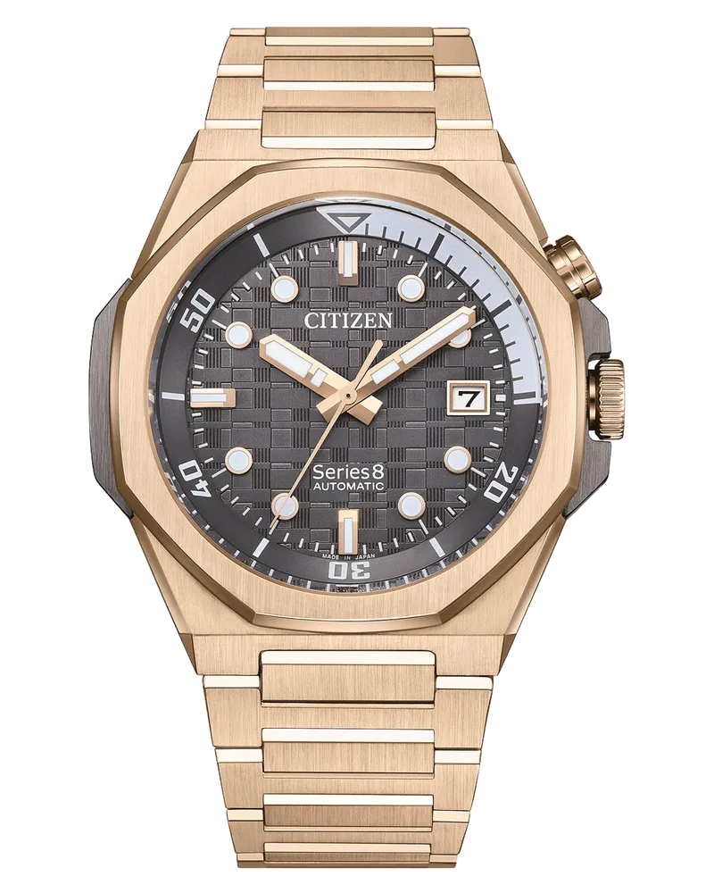 Citizen Series 8 Automatik Herrenuhr NB6069-53H Grau