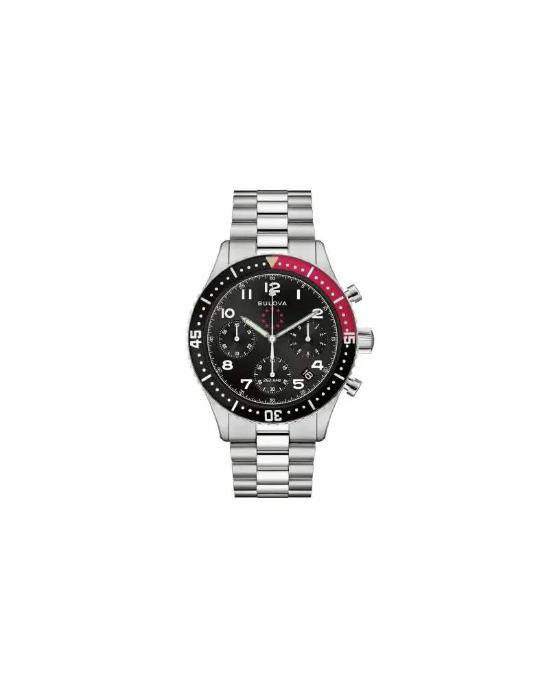 BULOVA 98B451 Herrenuhr Marine Star 150 Anniversary Edition Schwarz
