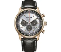 Eco-Drive Classic Chronograph Roségoldfarbene Edelstahlgehäuse, 42 mm Herrenuhr CA4723-03A