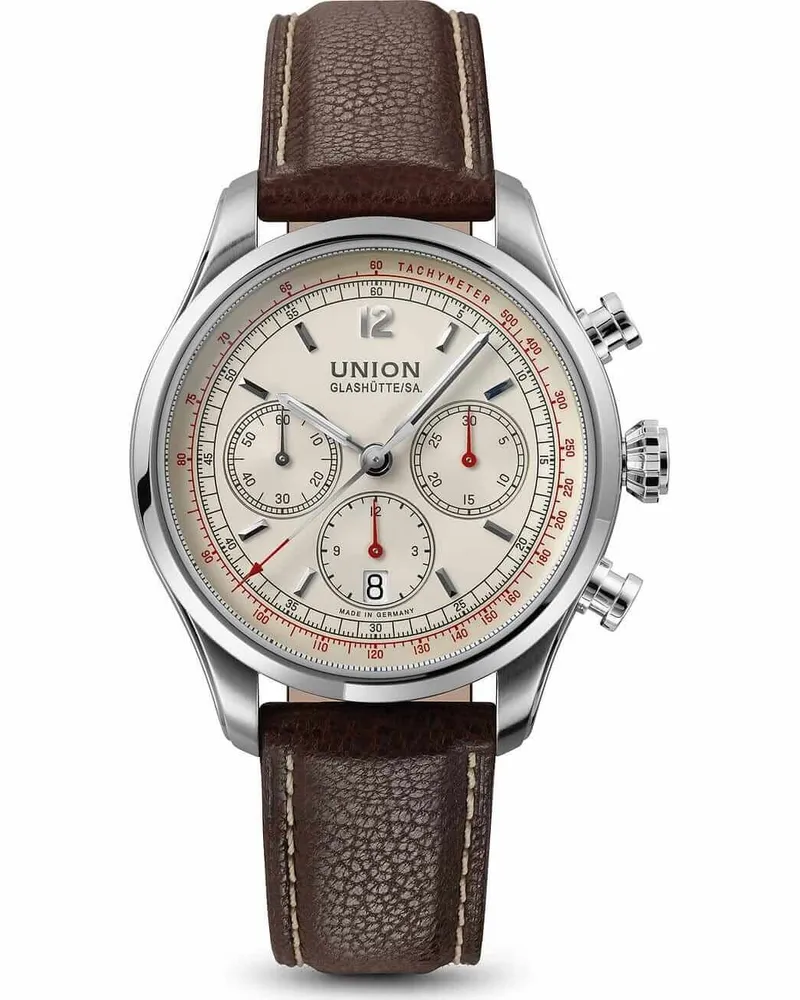 Union Glashütte Belisar Herrenuhr D009.427.16.267.02 Creme