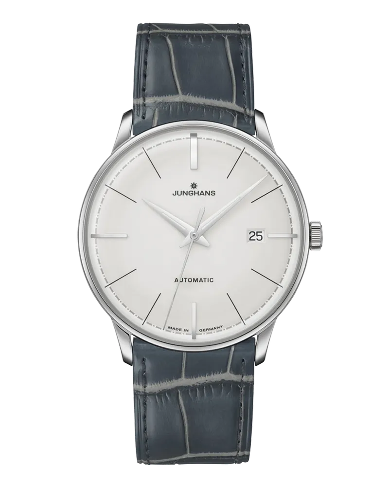 Junghans Meister Classic Terrassenbau 027/4019.02 Herrenuhr Weiß