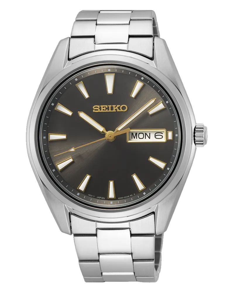 Seiko Quarz SUR343P1 Herrenuhr 