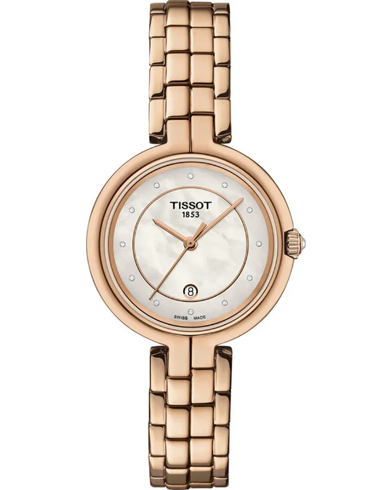 Tissot Flamingo  Damenuhr T094.210.33.116.02 Perlmutt