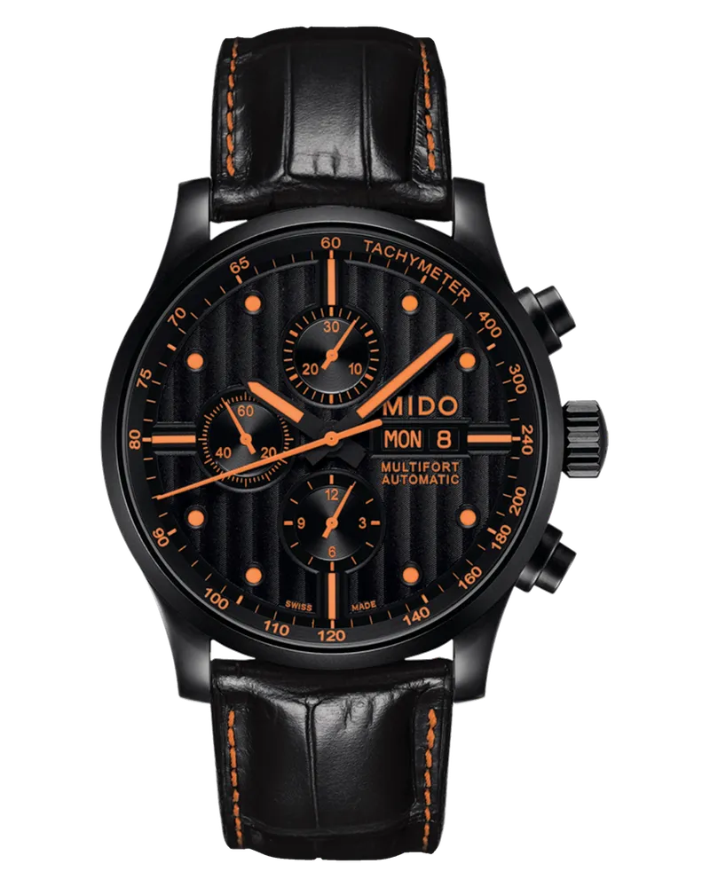 Mido Multifort Herrenuhr M005.614.36.051.22 Schwarz