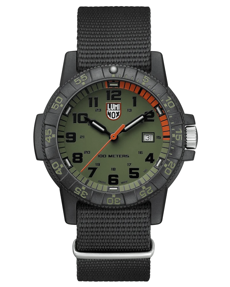 Luminox LEATHERBACK SEA TURTLE GIANT 0320 SERIES Herrenuhr Grün