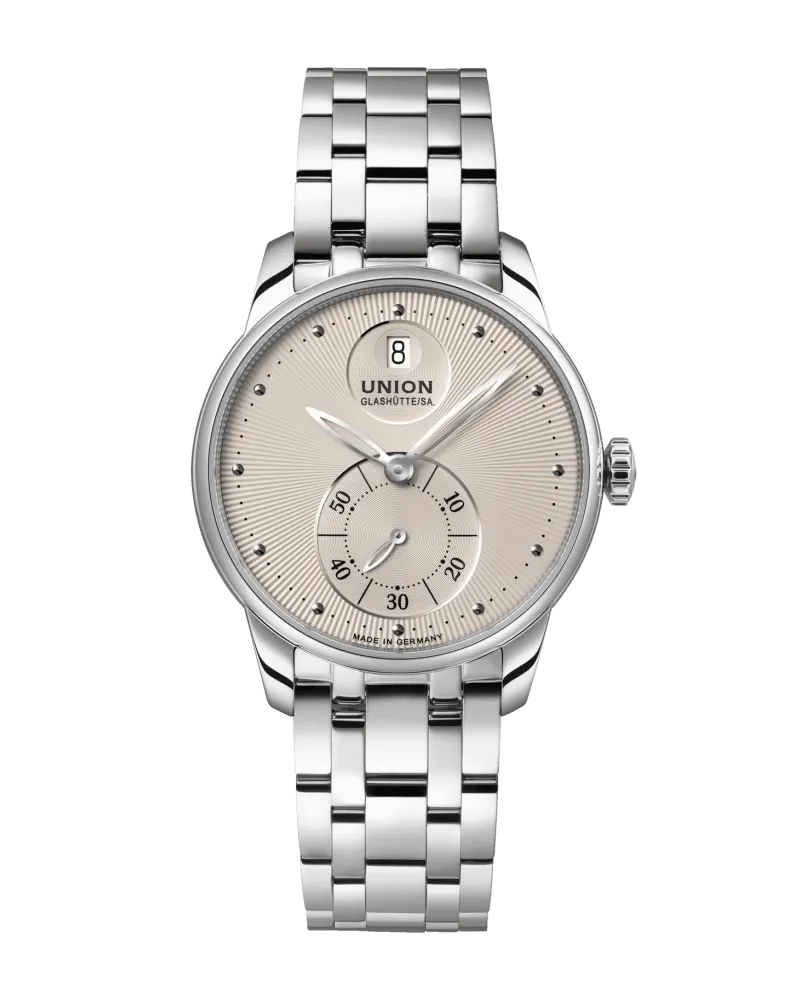 Union Glashütte Small Second Damenuhr D013.228.11.021.00 Beige