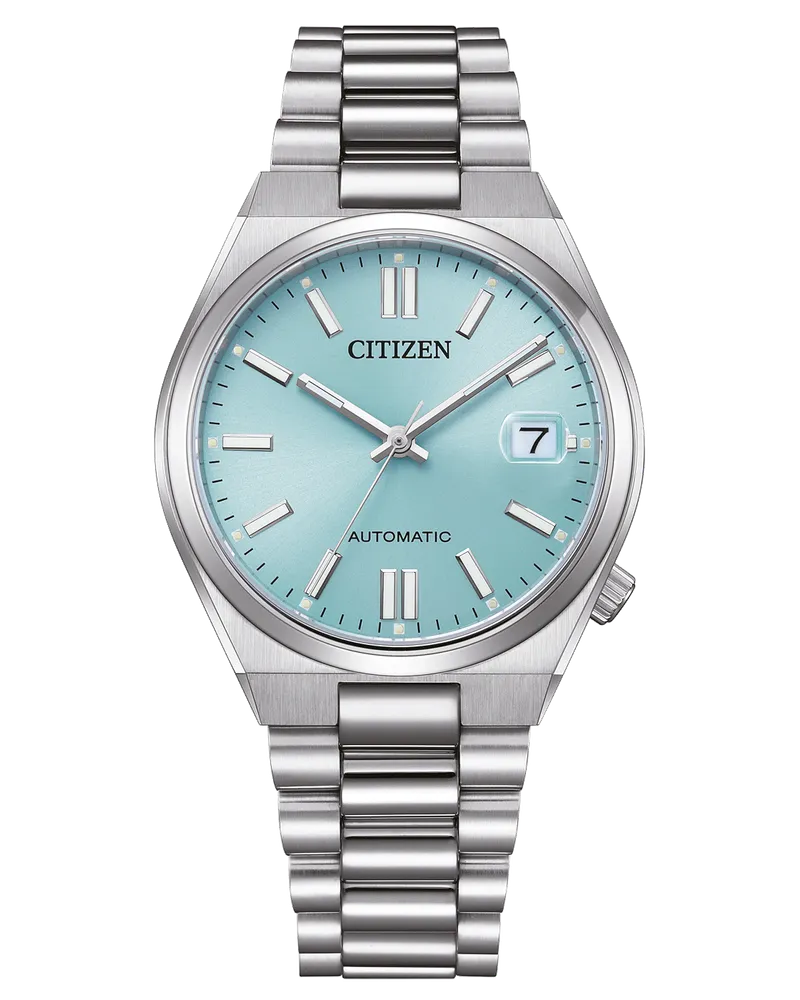 Citizen Herrenuhr Automatik NJ0200-50L Blau