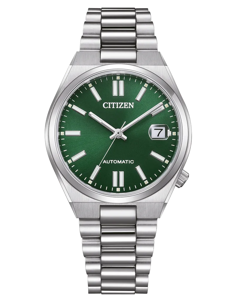 Citizen Herrenuhr Automatik NJ0200-50X Grün