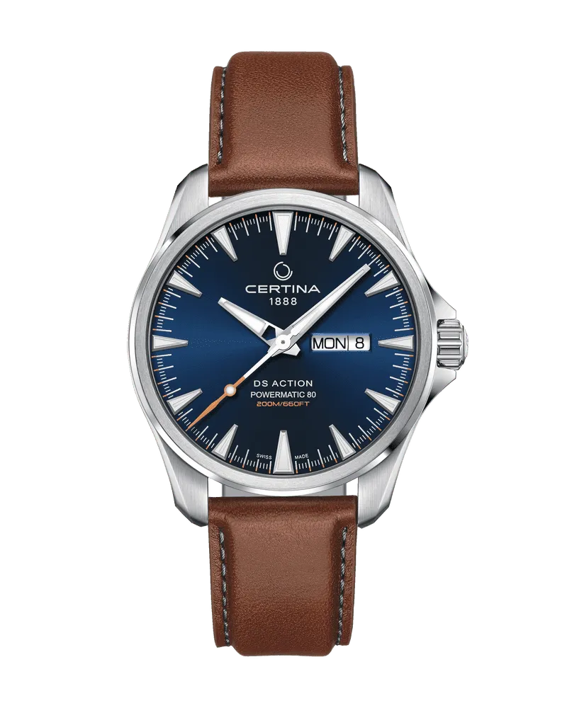 Certina DS Action Day-Date Herrenuhr C032.430.16.041.00 Blau