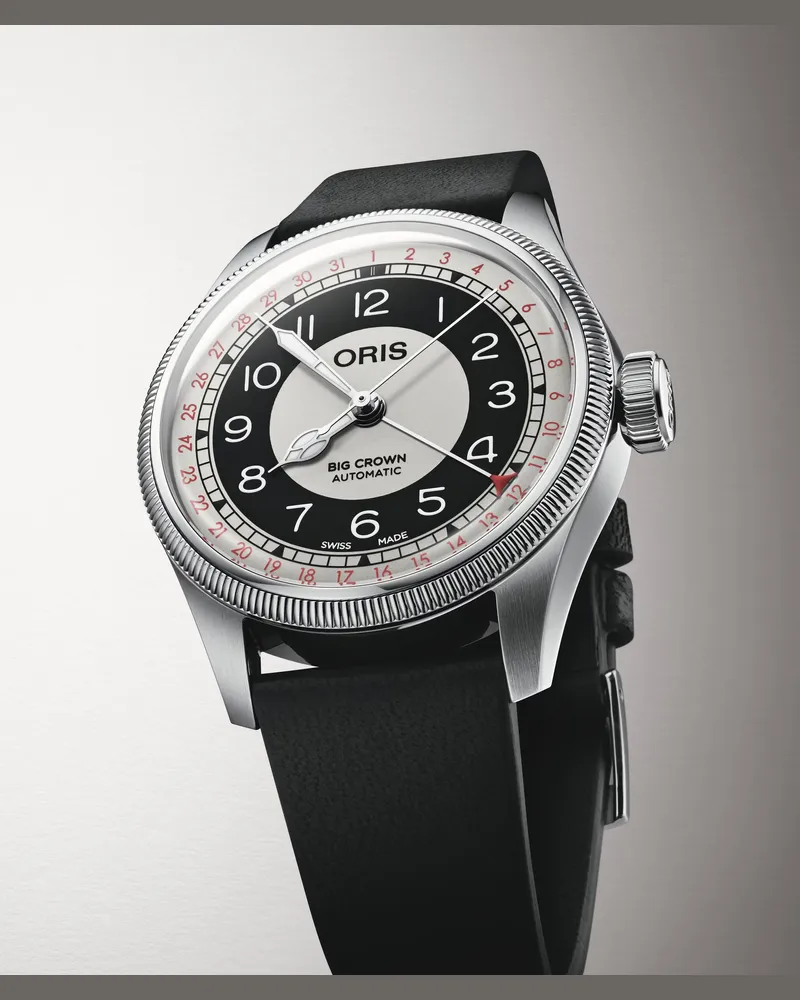 ORIS Big Crown Pointer Date Bullseye Schwarz Herrenuhr 01 754 7779 4061-07 5 19 25 Schwarz