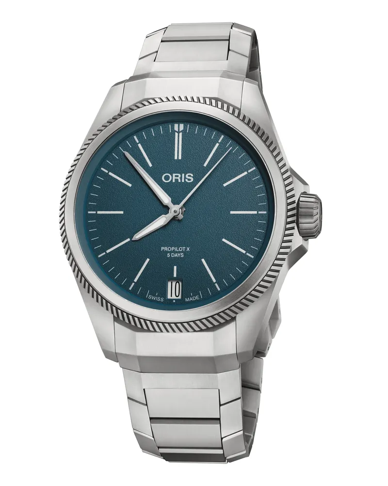 ORIS Herrenuhr BC ProPilot X Blau