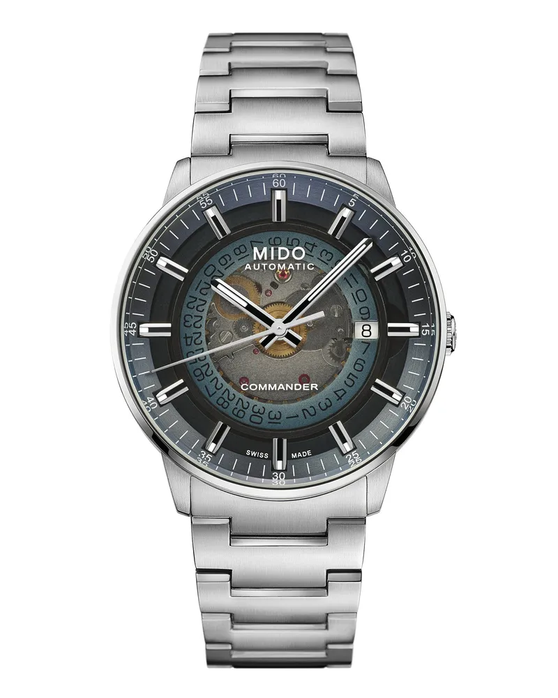Mido Commander II Herrenuhr M021.407.11.411.01 Blau
