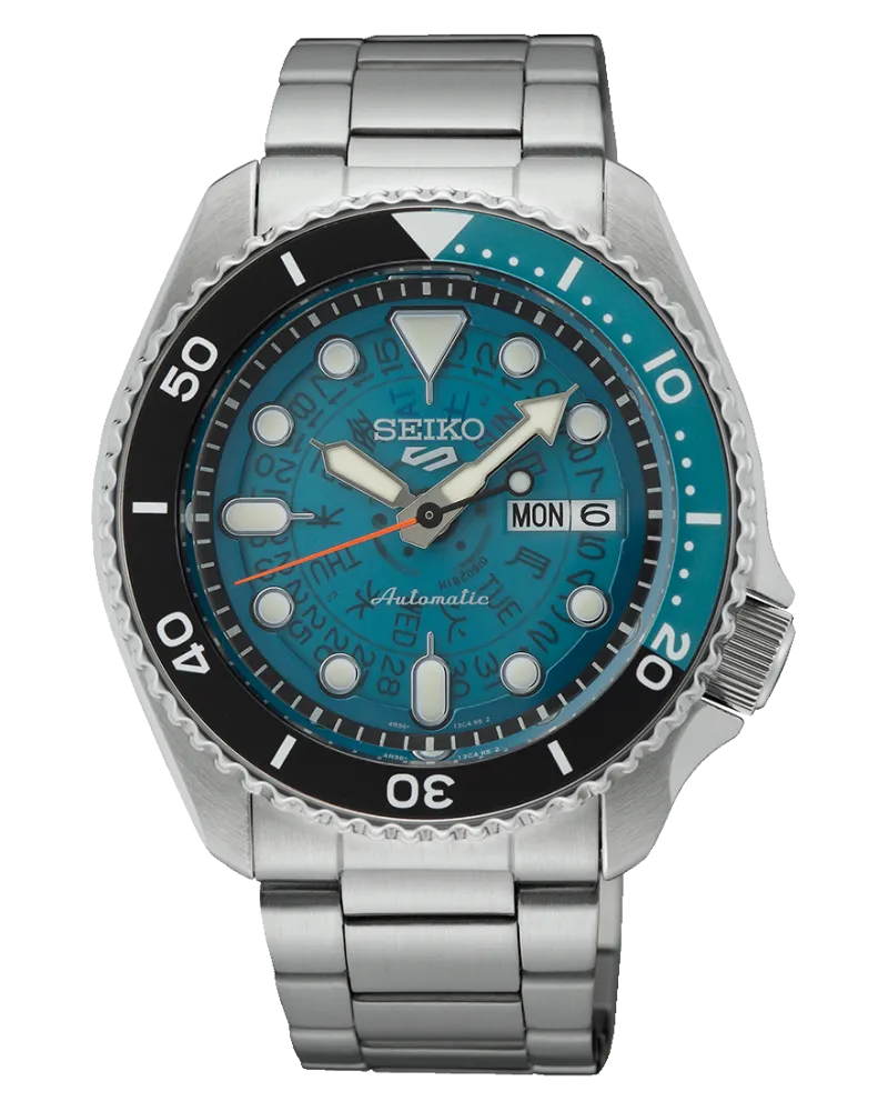 Seiko 5 Sports SRPJ45K1 Herrenuhr Türkis