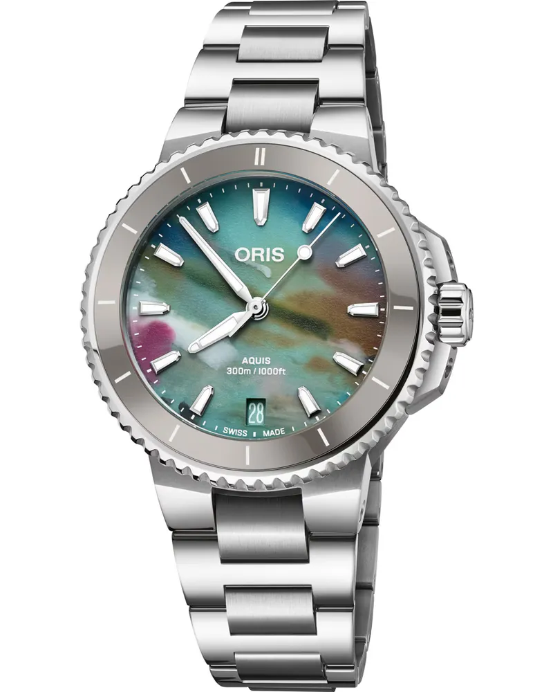 ORIS Herrenuhr Aquis 01 733 7792 4150-07 8 19 05P Multicolor