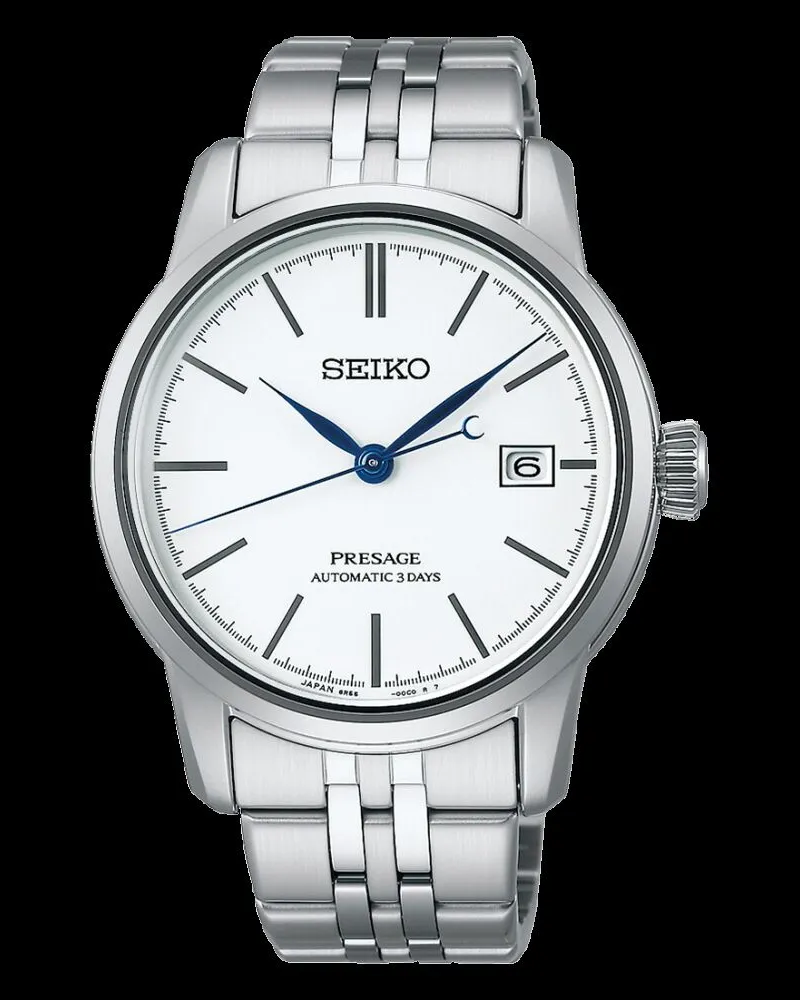 Seiko Presage Automatik Herrenuhr SPB403J1 Weiß