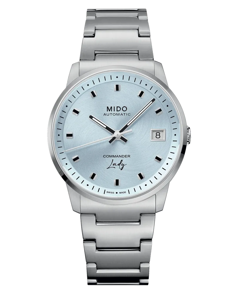 Mido Commander Lady M021.207.11.041.00 Damenuhr Blau