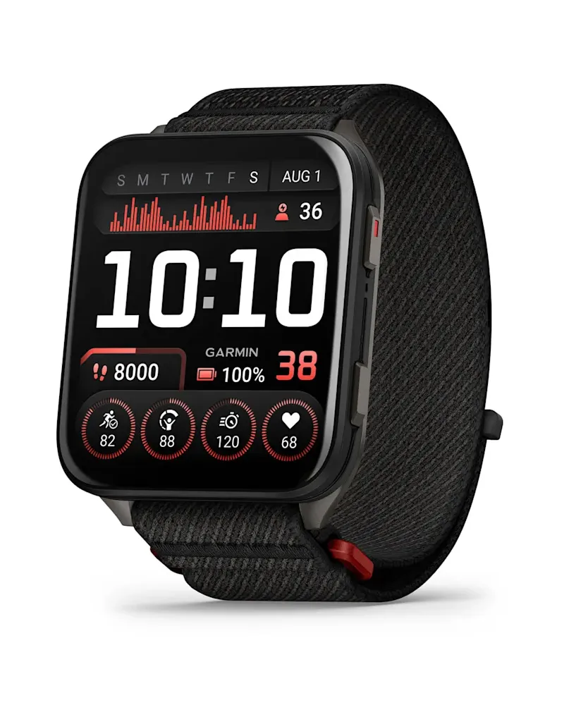 Garmin Venu® X1 Schwarz mit ComfortFit-Nylonarmband 010-02980-02 Schwarz