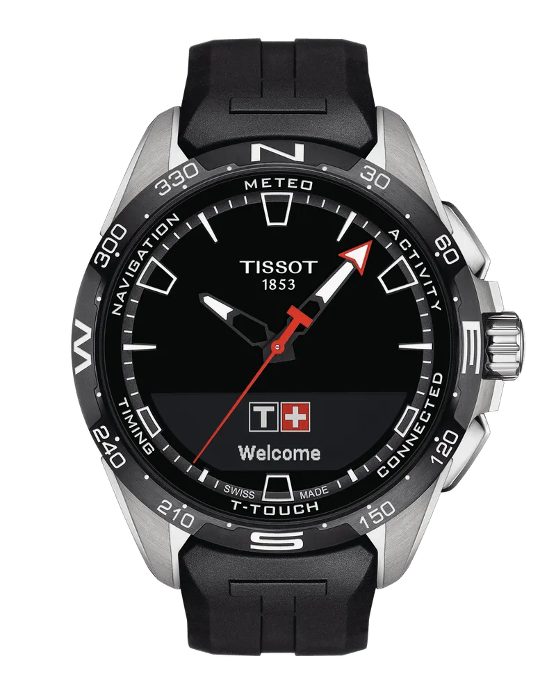 Tissot T-TOUCH CONNECT SOLAR Herrenuhr T121.420.47.051.00 Schwarz