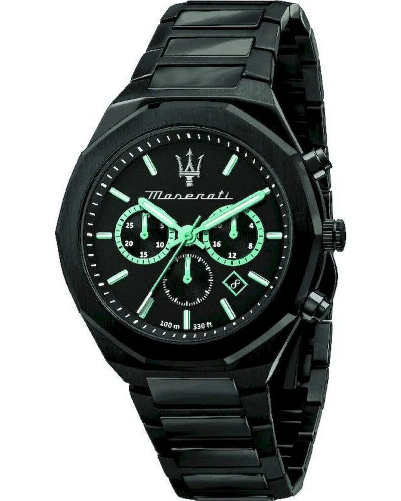 Maserati Stile Aqua Edition Herrenuhr R8873644001 Schwarz