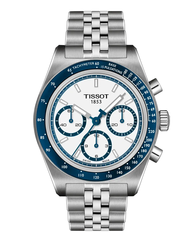 Tissot PR516 Automatik Chronograph Herrenuhr T149.462.11.011.00 Weiß
