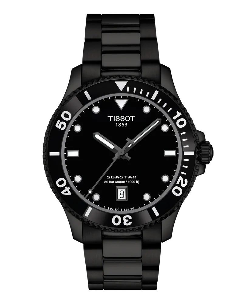 Tissot Seastar 1000 Quarz Herrenuhr T120.410.33.051.00 Schwarz