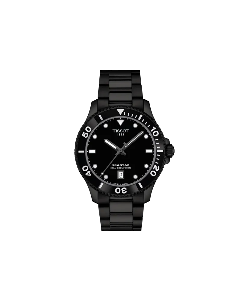 Tissot Seastar 1000 Quarz Herrenuhr T120.410.33.051.00 Schwarz