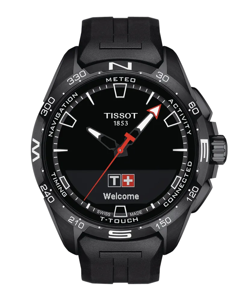 Tissot T-TOUCH CONNECT SOLAR Herrenuhr T121.420.47.051.03 Schwarz