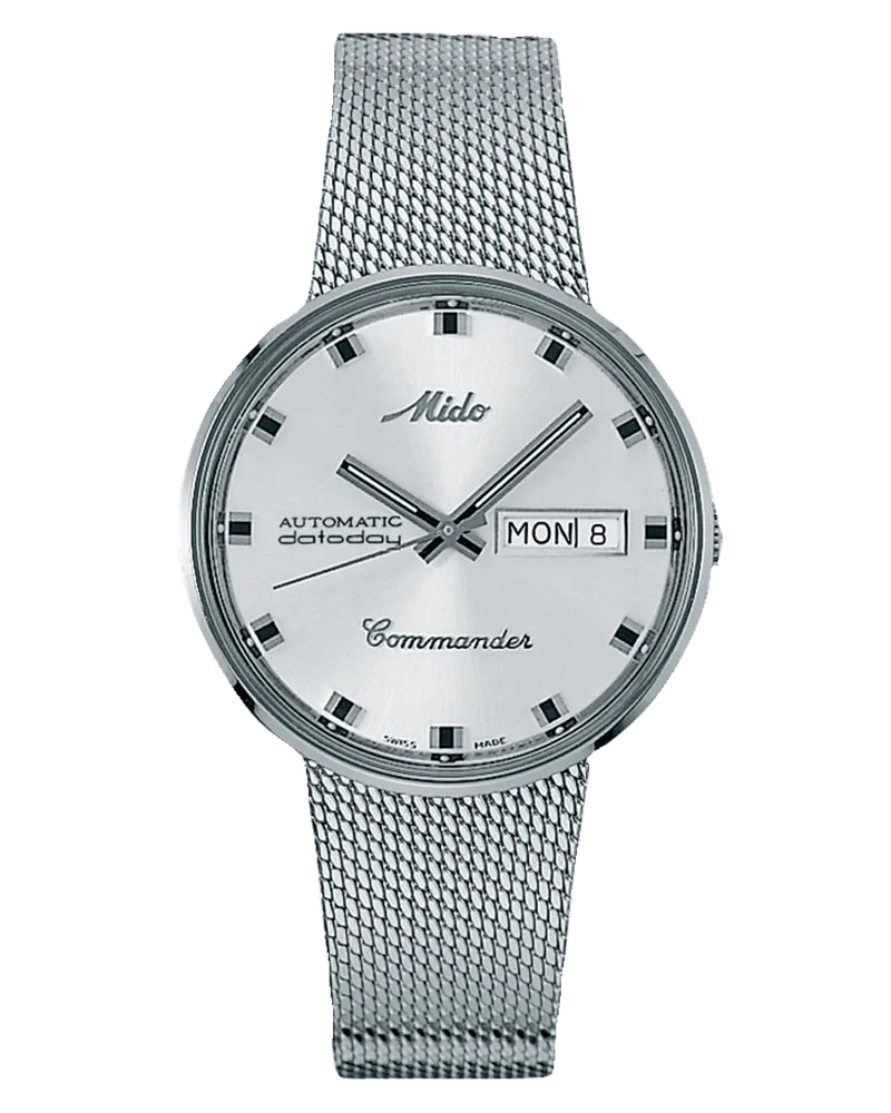 Mido Commander Herrenuhr M8429.4.21.13 Silber