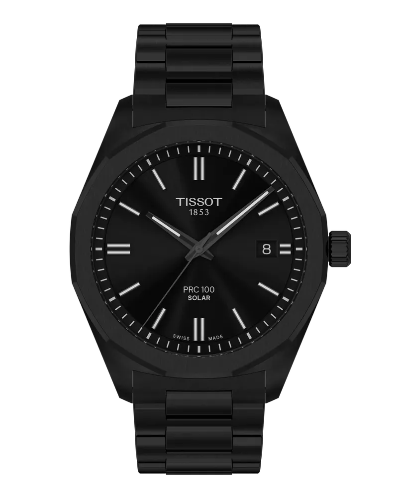Tissot PRC 100 Solar Quartz 39mm T151.422.33.051.00 Schwarz
