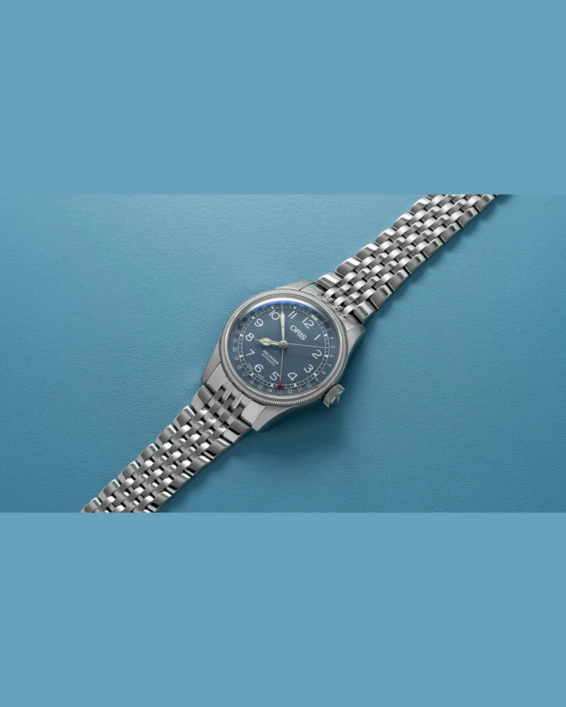 ORIS BIG CROWN POINTER DATE Herrenuhr 01 754 7785 4065-07 8 20 02 Blau