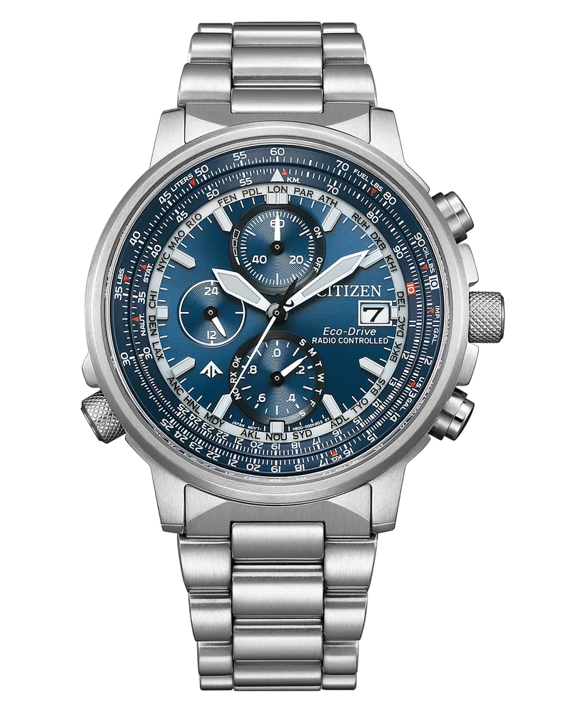 Citizen Promaster Sky Pilot Herrenuhr AT8300-58L Blau