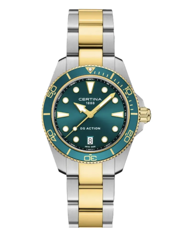 Certina DS Action 34.5mm Herrenuhr C048.210.22.091.00 Türkis