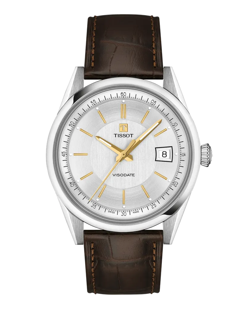 Tissot Tissot Visodate 39mm Herrenuhr T157.407.16.031.00 Silber