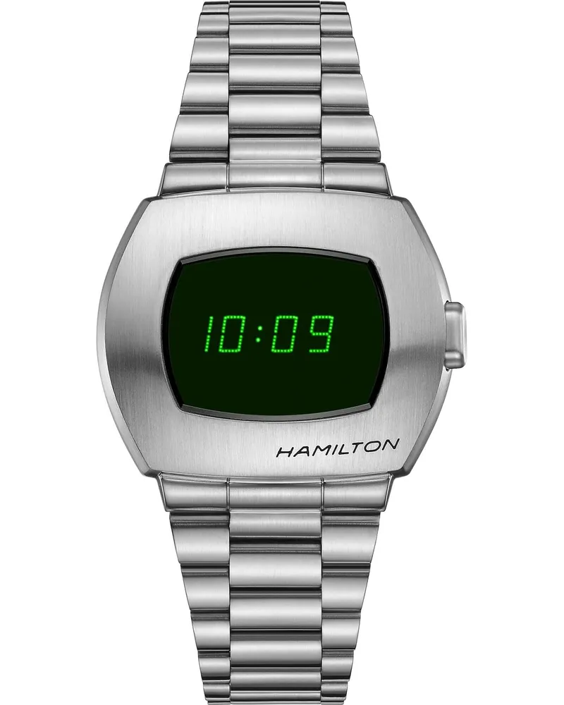 HAMILTON PSR Digital Quartz Herrenuhr H52414131 Schwarz