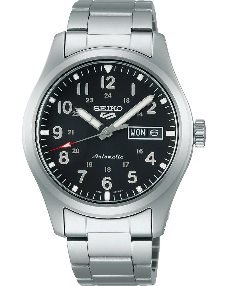Seiko Herrenuhr Seiko 5 Sports Automatik SRPG27K1 Schwarz