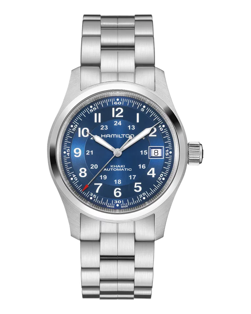 HAMILTON Khaki Field  Auto H70455140 Blau