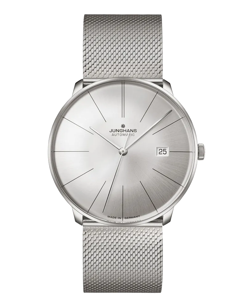 Junghans Meister fein Automatic 027/4153.44 Herrenuhr Weiß