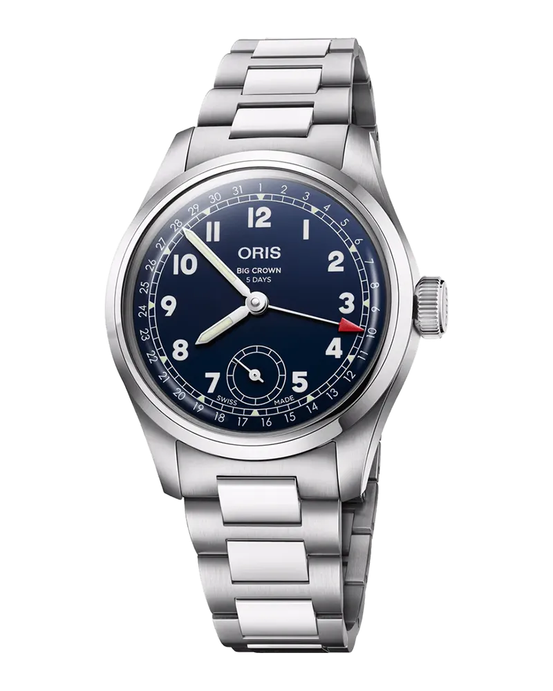 ORIS BIG CROWN POINTER DATE CALIBRE 403 Herrenuhr 01 403 7776 4065-07 8 19 06 Blau
