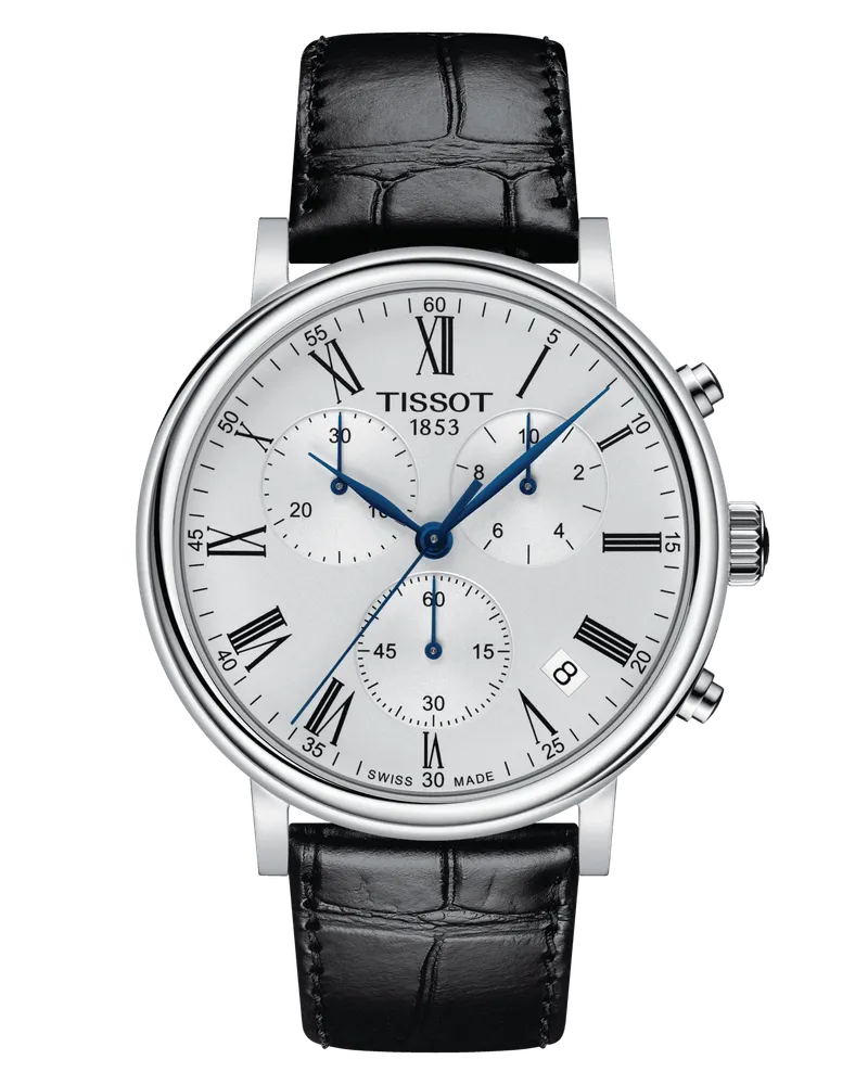 Tissot Carson Premium Chronograph Herrenuhr T122.417.16.033.00 Weiß
