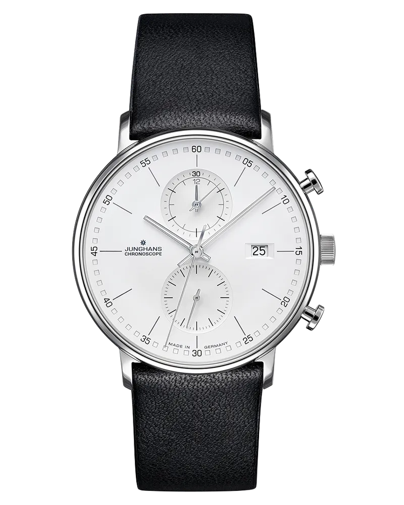 Junghans FORM C 041/4770.00 Herrenuhr Weiß