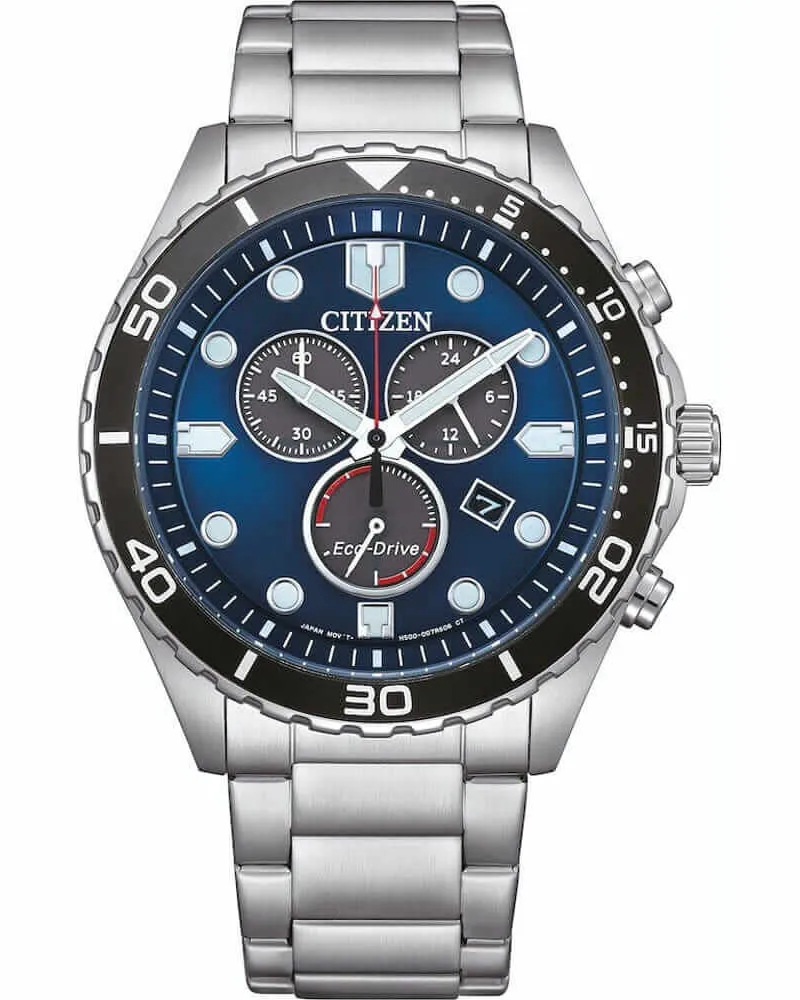 Citizen Eco-Drive Herrenuhr AT2560-84L Blau