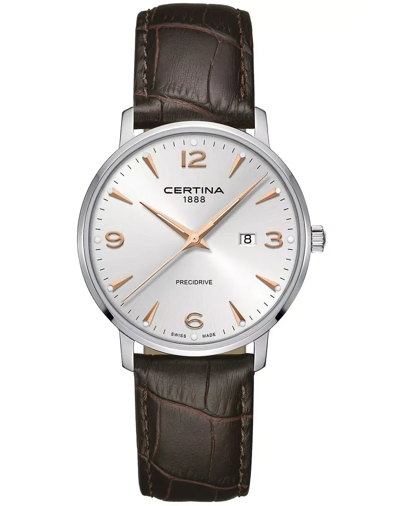 Certina DS Caimano Quarz Herrenuhr C035.410.16.037.01 Silber