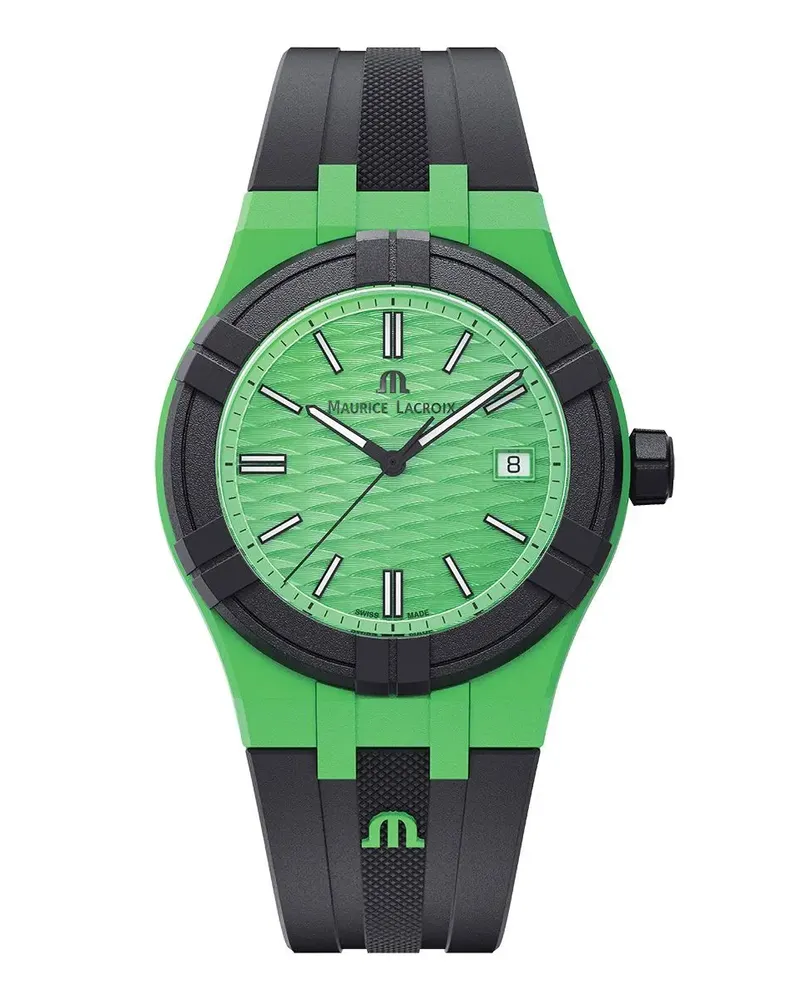 Maurice Lacroix Aikon Tide Date Herrenuhr AI2008-70070-300-0 Grün