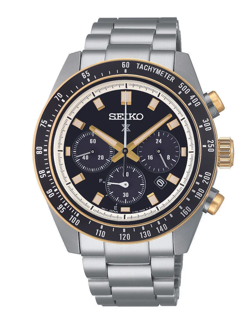 Seiko Prospex Herrenuhr Solar „Circuit Race“ SSC941P1 Schwarz