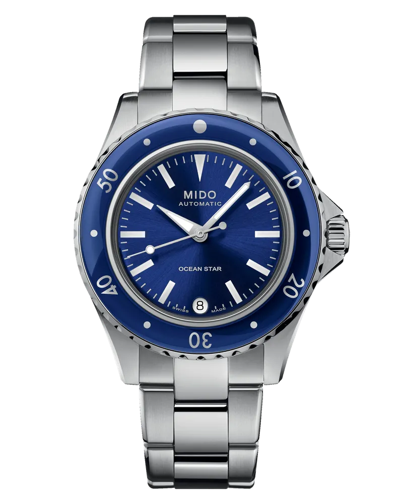 Mido Ocean Star Automatik Herrenuhr M026.207.11.041.00 Blau