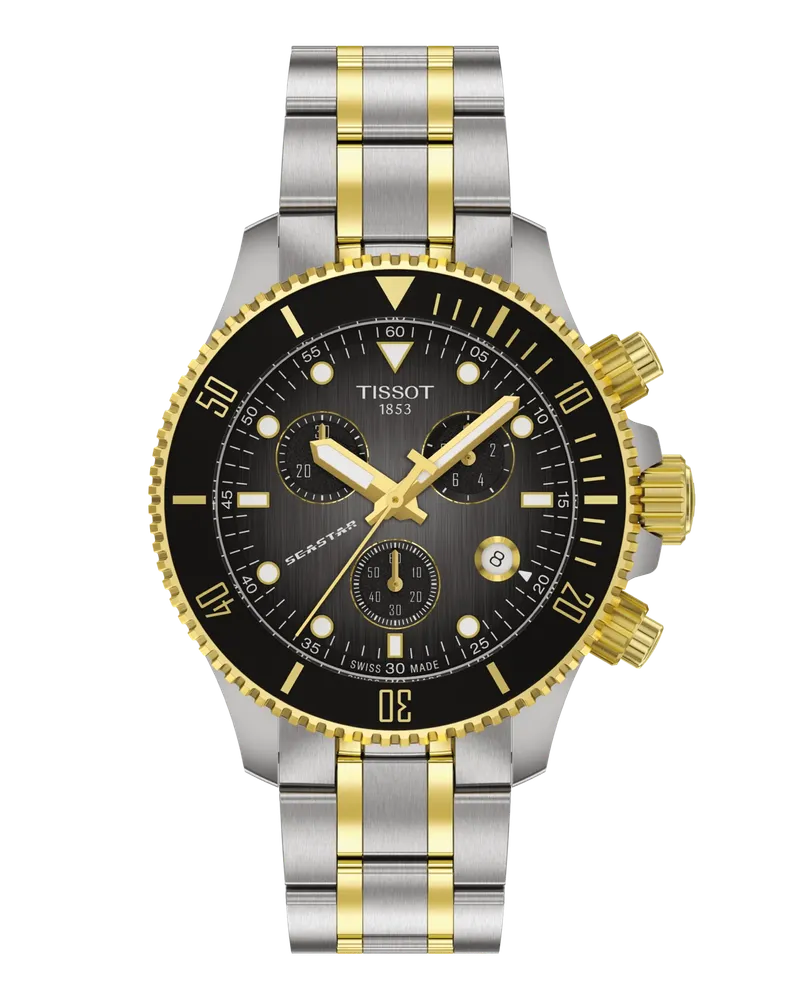 Tissot Seastar 1000 Quarz  Herrenuhr T120.217.22.061.00 Schwarzgrau