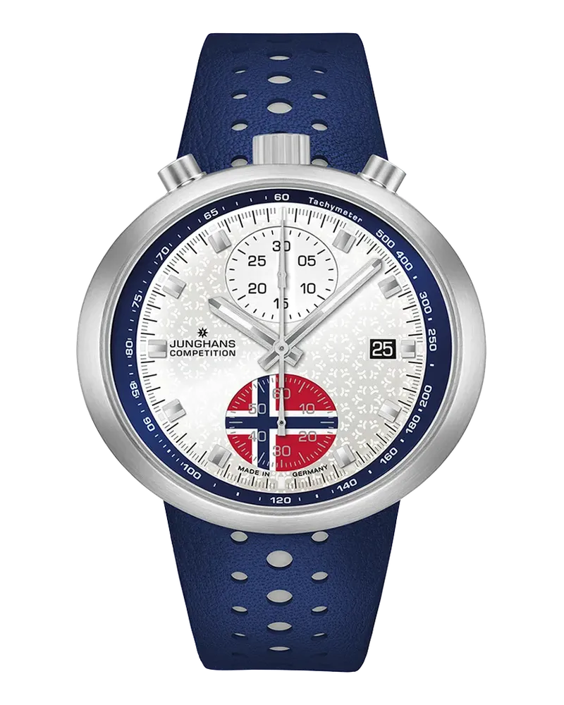 Junghans 1972 Competition FIS Edition Trondheim 27/4507.00 Silber