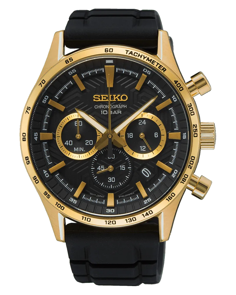 Seiko Quarz Chronograph Herrenuhr 